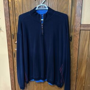 Tommy Bahama 3/4 zip up sweater